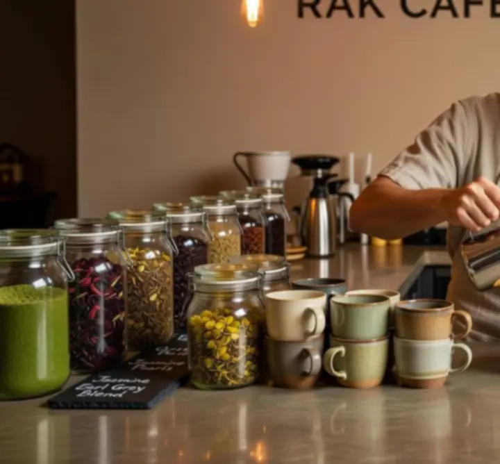 Barista-crafted coffee and specialty drinks on the counter at RURAL COFFEE HUT LTD.